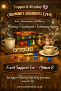 SupportUKtoday Event Support Fee – Option B (£200)
